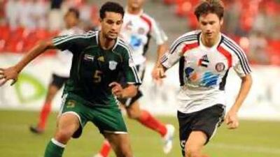 Rafael Sobis, right, in action for Al Jazira.