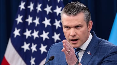 US Secretary of Defence Pete Hegseth said the country had achieved all of its war goals. Reuters