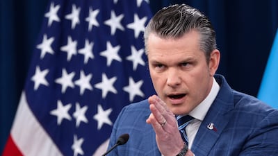 US Secretary of Defence Pete Hegseth said the country had achieved all of its war goals. Reuters