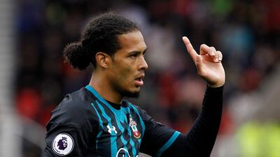 Virgil van Dijk has said he will reevaluate his options during the January transfer window. Craig Brough / Reuters