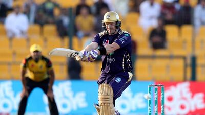 Shane Watson was in fine form once again to lead Quetta Gladiators to victory over Peshawar Zalmi. Chris Whiteoak / The National