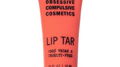 OCC Lip Tar: These liquid lipsticks are lifesavers during outdoor shoots in Dubai’s hot and humid climate. Only the smallest drop is needed for an opaque coverage. Once it dries to a satin matte finish, it won’t budge. (Courtesy: Obsessive Compulsive Cosmetics)