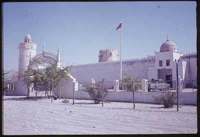 The north facade in the 1960s - taken by Prof John Wilkinson. Photo / Department of Culture and Tourism – Abu Dhabi.