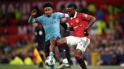 Aaron Wan-Bissaka - 8. Athletic to stretch for a Fernandes call and volley-cross the ball to Eriksen for the first goal. A fine assist. Solid test for him against a top of the table, high pressing, Burnley side. Good reception when he went off. AFP