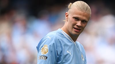 Manchester City striker Erling Haaland signed off before the international break with a hat-trick against Fulham. AFP
