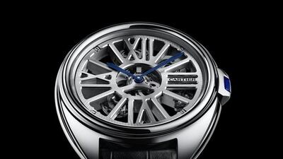 Cartier Skeleton Key timepiece. Courtesy of Cartier