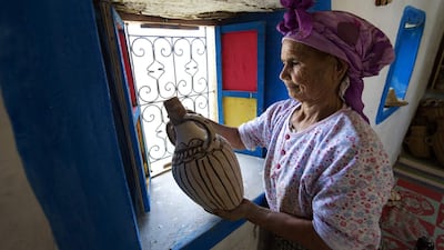 Mama Aicha's beautiful handcrafted pottery rarely sells in Morocco any more, but thanks to social media her ancient techniques are drawing students from around the world. AFP
