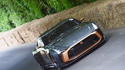 The 720bhp car is based on the current GT-R Nismo. Nissan