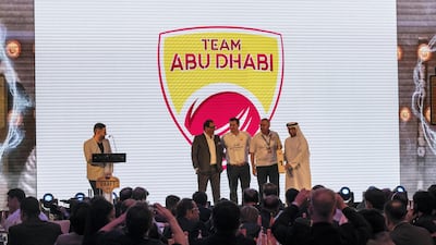 Team Abu Dhabi were unveiled as the eighth team of the 10-over competition in the capital city. Antonie Robertson/The National