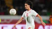 Tunisia midfielder Hannibal Mejbri has just been relegated from the Premier League with his club side Burnley. AFP