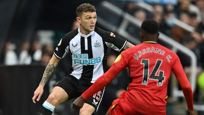 Keiran Trippier - 7: New boy linked up well with Fraser down right which was Newcastle main source of attack in first half. La Liga winner has added some much-needed defensive quality and composure. AFP