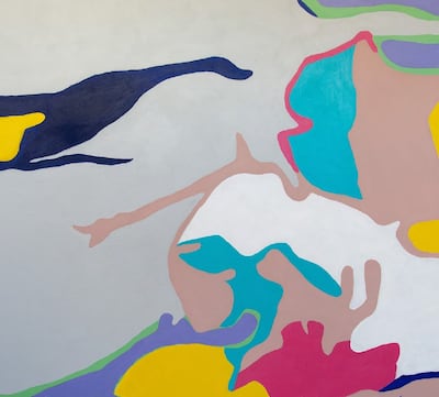 Wish You Were Here by Emirati artist Noor Al Suwaidi. Photo: Aicon Contemporary