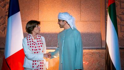 Sheikh Abdullah bin Zayed, Minister of Foreign Affairs, on Monday received the French Foreign Minister, Catherine Colonna, in Abu Dhabi. Wam