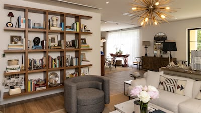 The decor is inspired by their travels as a couple