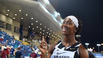 Shelly-Ann Fraser-Pryce of Jamaica during the Doha Diamond League in May. EPA