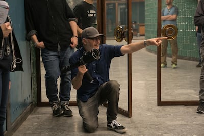 Director Francis Lawrence on the set of Twentieth Century Fox’s Red Sparrow Murray Close / 20th Century Fox