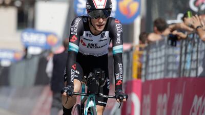 Britain's Simon Yates finished third in the Giro d'Italia. AP