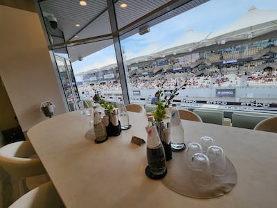 The view from the club is arguably the best on the circuit. Photo: Simon Wilgress-Pipe for The National