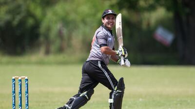 Shaiman batted for the rest of the innings along with Mustafa, with the former scoring a century off the last ball of their innings. Chris Young / The National