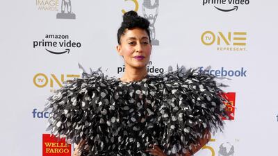 Tracee Ellis Ross in Marc Jacobs. Photo: EPA