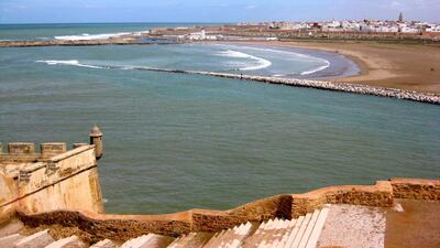 Rabat’s Kasbah of the Udayas, a Unesco World Heritage Site, offers spectacular views of the city of Salé. Photo by Samar Al Sayed