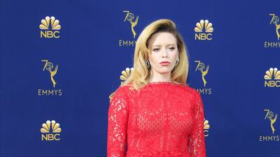 OITNB star Natasha Lyonne in scarlet Vassilis Zoulias. Photo / EPA