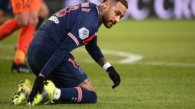 Paris Saint-Germain's Brazilian forward Neymar. AFP