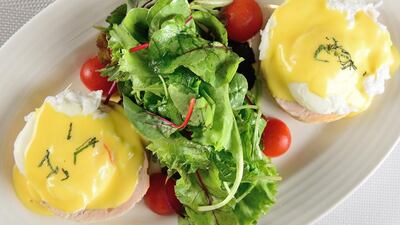 Joe's eggs Benedict. Courtesy Joe's Cafe