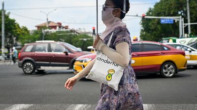 China’s consumer inflation rate eased to zero last month while factory-gate prices fell further. AFP