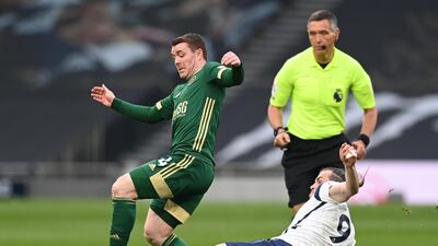 John Fleck, 5 - Brought Lo Celso to his knees when he neatly twisted away from the Argentine who slipped as the Blades mustered a rare first-half attack. Plenty of endeavour from the Scot who later found himself with a sight of goal, but he didn’t get the connection he was looking for as his scuffed shot was easily dealt with by Spurs. EPA