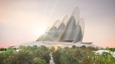 Zayed National Museum will open to the public in December. Photo: Foster+Partners