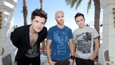 The Script will be in Dubai in February. Jaime Puebla / The National