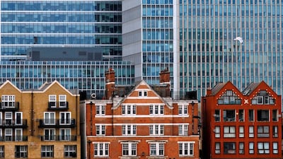 Apartment buildings and commercial towers at Canary Wharf in London. Fears of a Brexit are influencing the UK property market. Reinhard Krause/Reuters