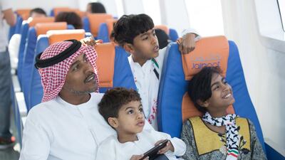 Jalboot Passengers. Courtesy Jalboot