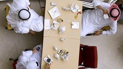 In the Middle East and North Africa, individuals with more than $1m in investable assets account for $800 billion, according to the Middle East Institute in Washington. Charles Crowell / Bloomberg News