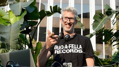 DJ Stretch Armstrong Michael Kovac / Getty Images for The Annenberg Foundation