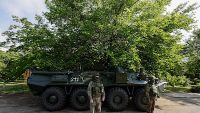 Russian troops occupy substantial territory in Ukraine despite failing to seize Kyiv in the early weeks of the invasion. EPA