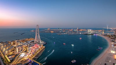 The hotel will have sweeping views of the Arabian Gulf and Bluewaters Island.