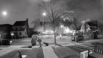 Video shows a person dragging large bag shortly before Queens mother of two Orsolya Gaal's body was found in a nearby park. Photo: Facebook