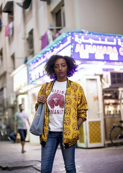 Fashion designer Dina Yassin is the founder of Efro & Co. Reem Mohammed/The National