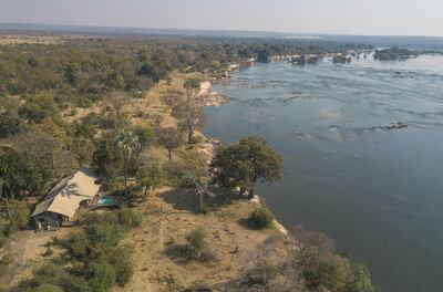 The lodge is located 20km upstream from Victoria Falls. Courtesy Andrew Howard Photo