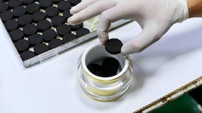 The company gets oud from the mountainous rainforests of Thailand, Indonesia and Burma. Oud is an extremely rare and precious natural oil obtained from several species of the aquilaria tree.