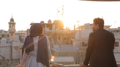 Engagement photos of Rayan Sokkar and Samih Mazien Mahmoud. Omar Ahmad