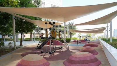 The neighbourhood has an array of amenities, including a children's play area