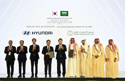 The partnership is hoped to help the PIF in accelerating the growth of Saudi Arabia’s automotive industry. Photo: PIF