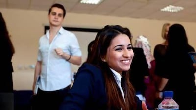 Student Injeel Moti is hoping for a career in journalism but is worried that many internships, while giving vital experience, are unpaid. Christopher Pike / The National