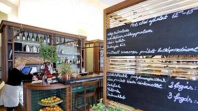 Organic stores and cafes are opening across eastern and central Europe and the sector seems little affected by the economic crisis.