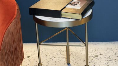 A book about Sheikh Zayed, the Founding Father, sits in Nuzul Al Salam, Bahrain. Courtesy Ammar Basheir