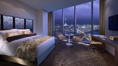 Jumeirah Etihad Towers. In October, the capital will host the 12th edition of three-day food safety and sustainability-focused Global GAP Summit at Jumeirah at Etihad Towers. Courtesy Jumeirah