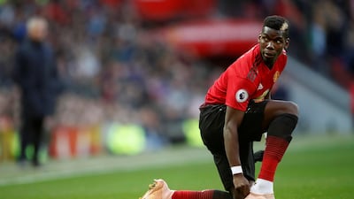 Pogba during the match. Action Images via Reuters